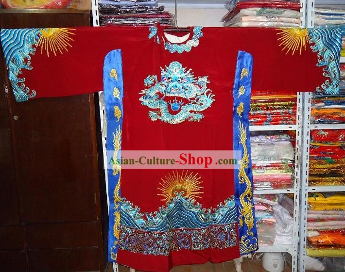 Chinese Opera Prime Minister Dragon Robe Costumes