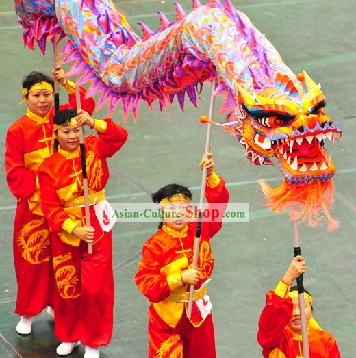Supreme Luminous Dragon Dance Costume Complete Set