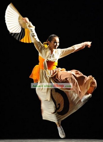 Traditional Tai Chi Style Dance Fan