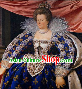 European Royal Court Noblewoman Clothes for Women