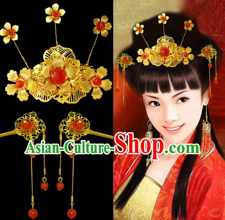 Ancient Chinese Bride Wedding Headdress for Women