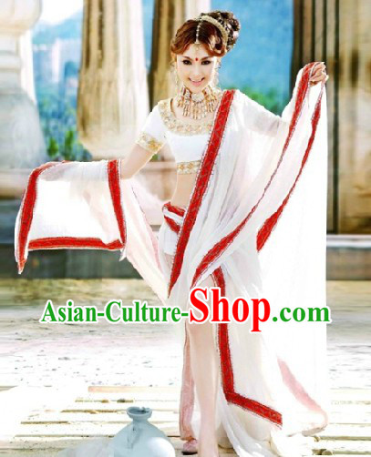 Traditional Indian Dance Costumes and Veil for Women