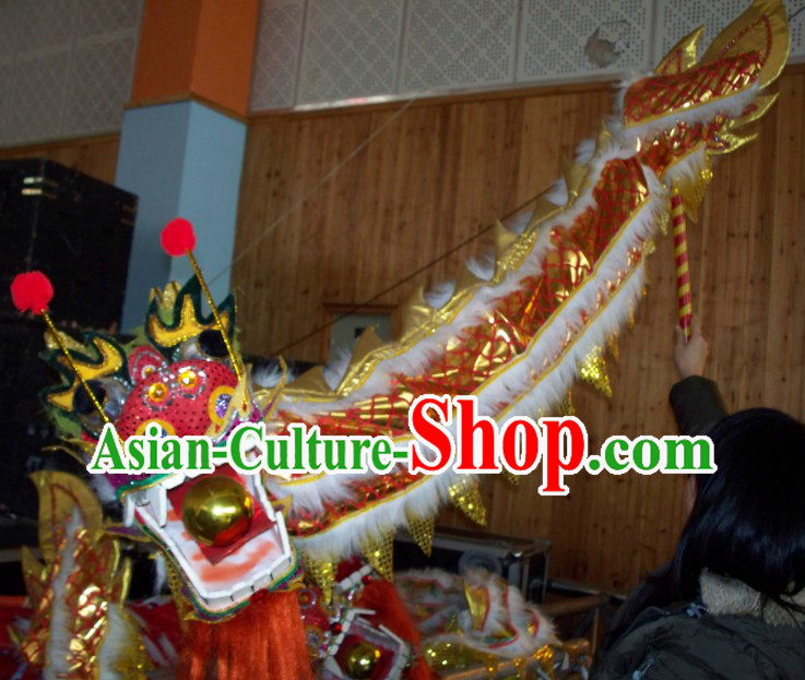 Chinese Festival Celebration Parade One Person Play Dragon Dance Props