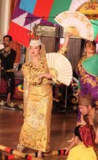 Philippine Wedding Singkil Clothing and Hat Complete Set