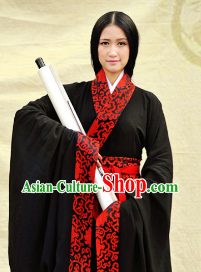 Made-to-measure Han Dynasty Traditional Clothes Complete Set for Women