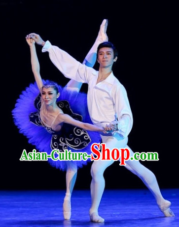 Traditional Chinese Recital Ballet Dance Tutu Costumes for Women