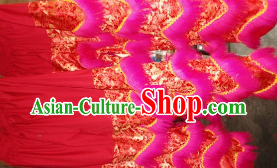 Professional Silk and Wool Lion Dancing Pants