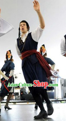 Traditional Greek Costumes Complete Set for Boys