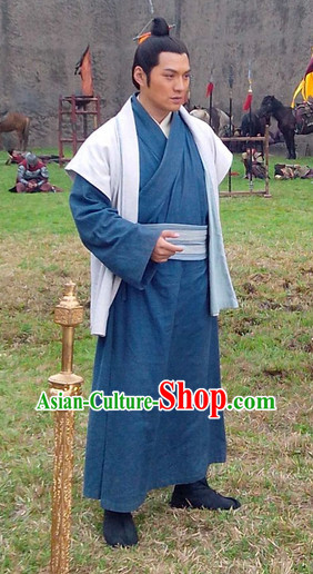Asian China Civilian Hanfu Dress for Men