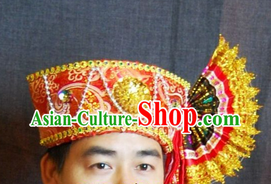 Traditional Asian Thailand Headpieces for Men
