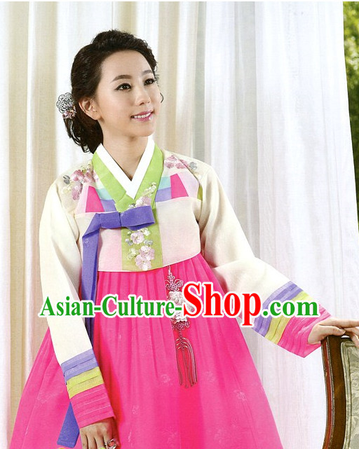 Top Korean Clothing Asia Fashion Korean Hanbok National Costumes for Women