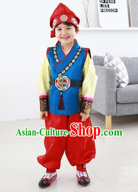 Korean Traditional Hanbok Clothing Dresses Kids Fashion Korean Boys Clothes