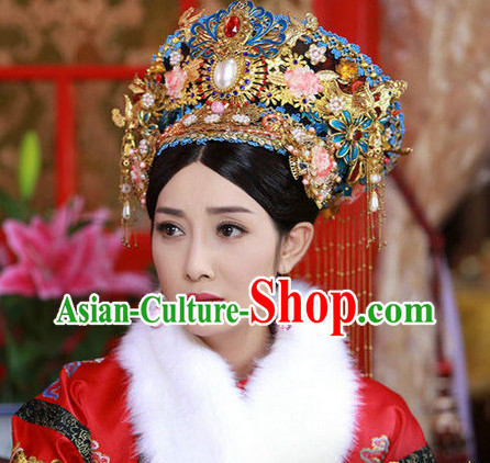 China Ancient Empress Handmade Imperial Royal Hat