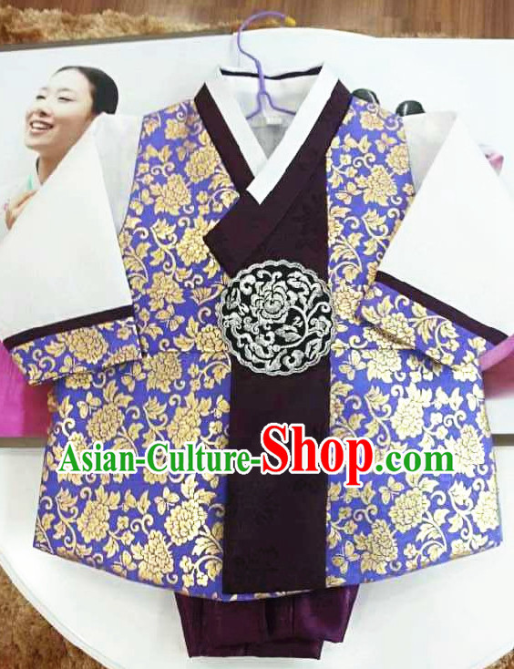 Korean Traditional Dress Complete Set for Boys