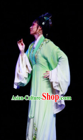 Asian Chinese Traditional Dress Theatrical Costumes Ancient Chinese Clothing Wide Sleeve Costumes