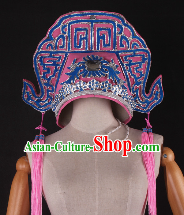 Traditional Chinese Handmade Opera Hat for Men