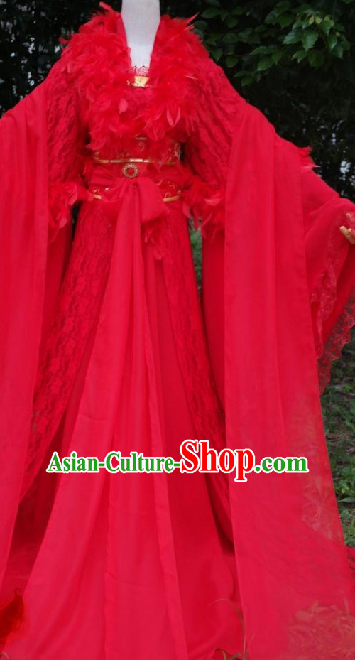 Traditional Chinese Noblewoman Attire Complete Set for Women
