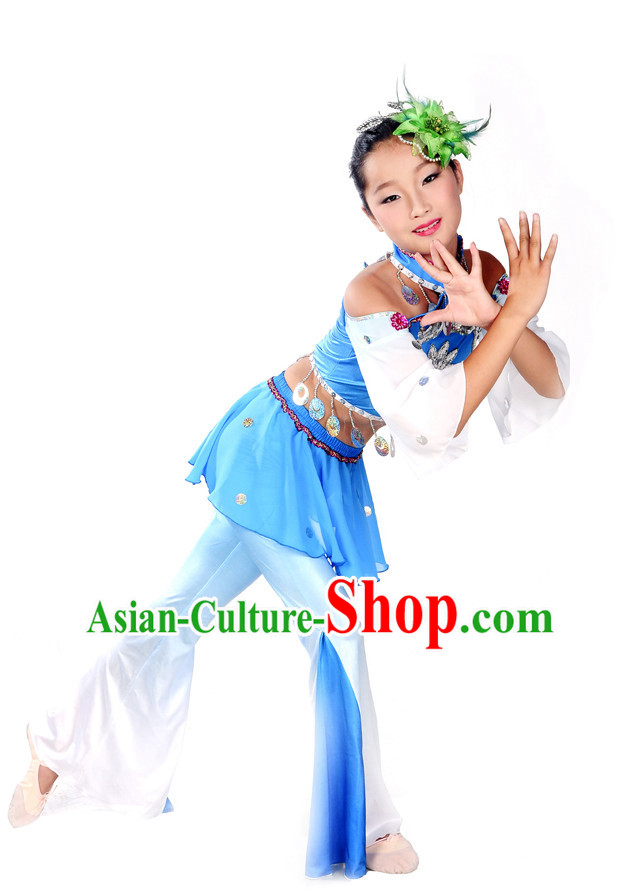 Folk Dance Costumes and Headpieces for Kids.