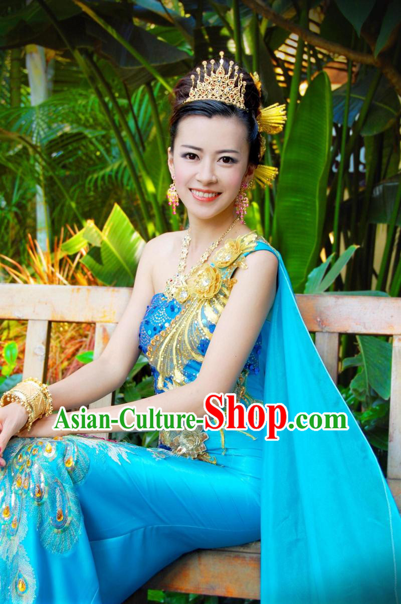 Traditional Thailand Formal Classic Dress Plus Size Clothing Occasion Dresses online Clothes Shopping