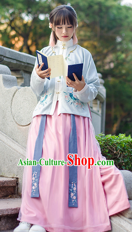 Chinese Style Dresses Hanfu Clothing for Sale