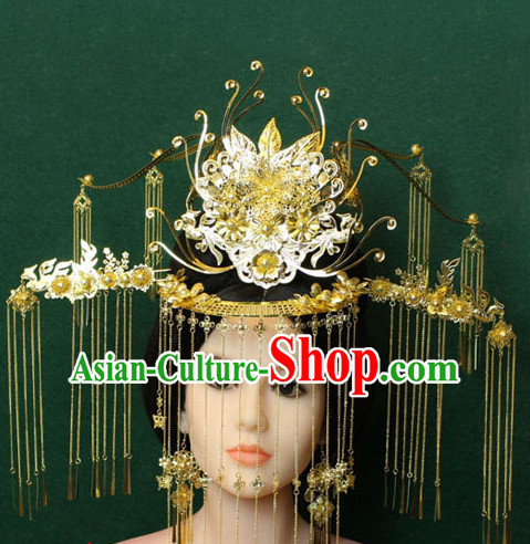 Ancient Chinese Female Emperor Wu Zetian Hair Accessories Complete Set