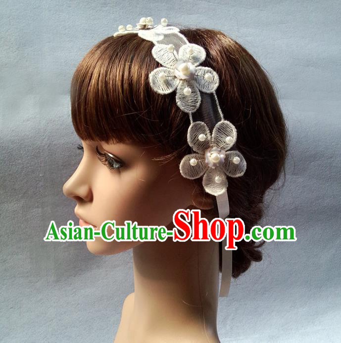 Chinese Wedding Jewelry Accessories, Traditional Bride Headwear, Wedding Tiaras, Imperial Bridal Wedding Flowers Hair Clasp