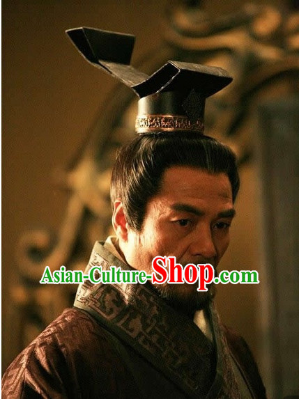 Chinese Qin Dynasty Male Hairstyles Chancellor Coronet for Men
