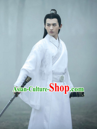 Traditional Chinese Han Dynasty Dress Chinese Knight Clothing Cloth China Attire Oriental Dresses for Men