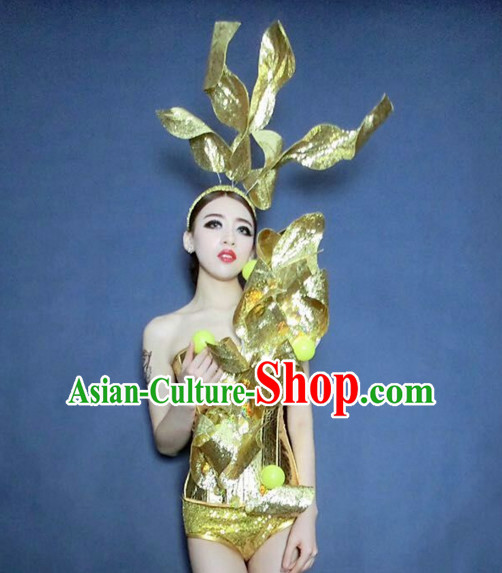Parade Quality Feather Dance Costumes Popular Ostrich Feathers Fancy Costume Costume Angel Wings Costume Complete Set