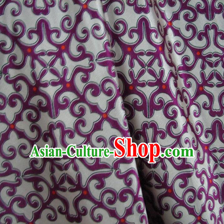 Chinese Traditional Royal Palace Pattern Design Brocade Fabric Ancient Costume Tang Suit Cheongsam Hanfu Material