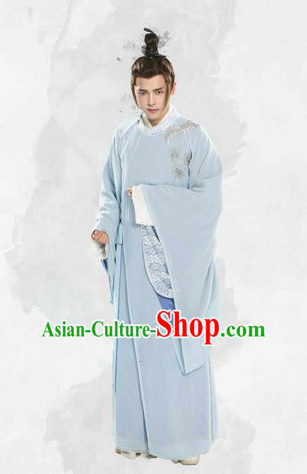 Traditional Chinese Ancient Nobility Childe Prince Costume and Handmade Headpiece Complete Set, China Tang Dynasty Prince Clothing for Men