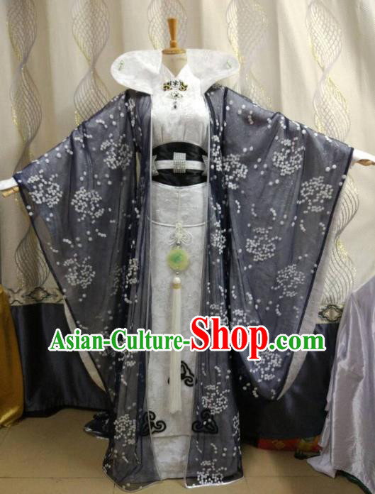 Traditional China Ancient Cosplay Queen Costume Princess Hanfu Dress Clothing for Women