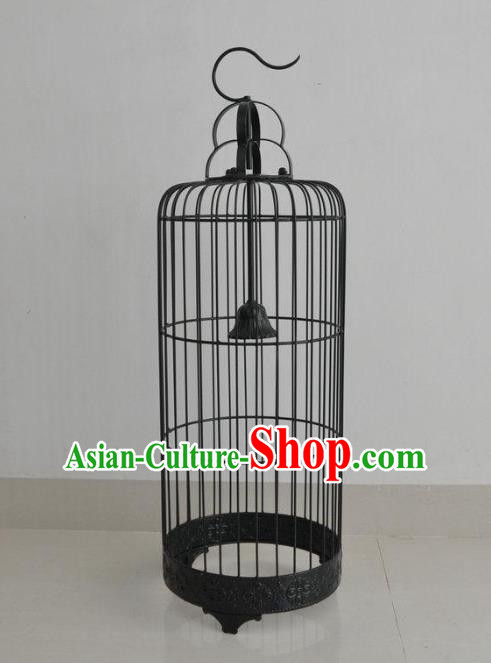 Top Grade Handmade Iron Birdcage Palace Lanterns Traditional Chinese Lantern Ancient Ceiling Lanterns