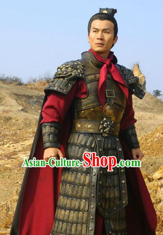 Chinese Song Dynasty Emperor Taizu Zhao Kuangyin Clothing Ancient Imperator Replica Costume for Men