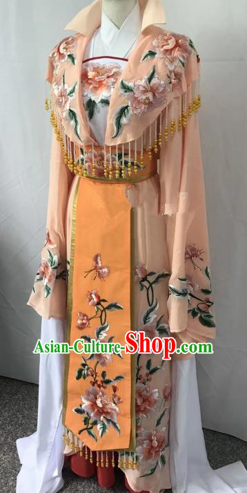 Top Grade Chinese Beijing Opera Princess Dress China Peking Opera Diva Embroidered Costume