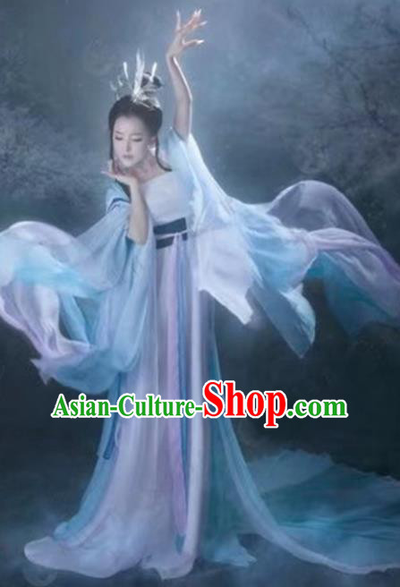 Chinese Traditional Tang Dynasty Palace Lady Hanfu Dress Ancient Imperial Concubine Costume for Women