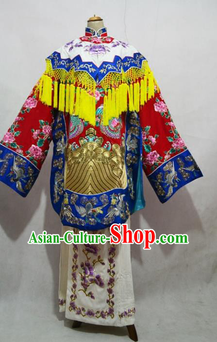 Professional Chinese Beijing Opera Actress Imperial Consort Embroidered Costumes for Adults