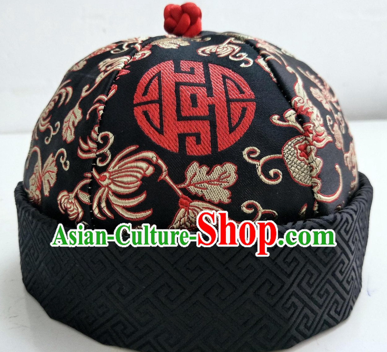 Chinese Traditional Handmade Landlord Hat for Men