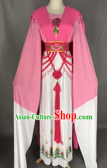 Chinese Shaoxing Opera Princess Embroidered Dress Traditional Beijing Opera Diva Costume for Adults