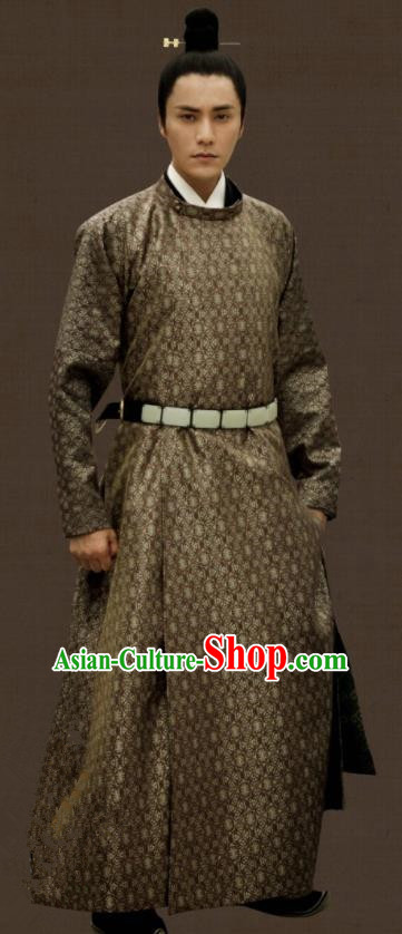 Chinese Tang Dynasty Royal Highness Clothing The Rise of Phoenixes Ancient Childe Costume for Men
