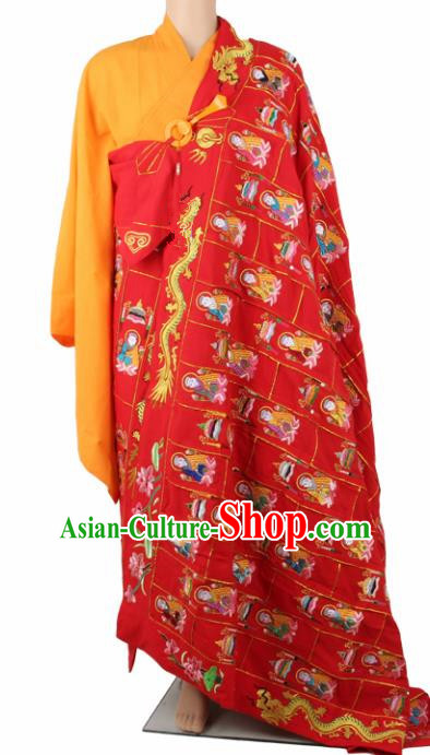 Chinese Traditional Buddhist Buddha Cassock Buddhism Dharma Assembly Monks Costumes for Men