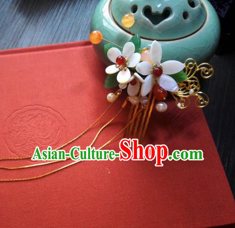 Traditional Chinese Classical Hair Comb Hairpins Ancient Princess Hanfu Hair Accessories for Women