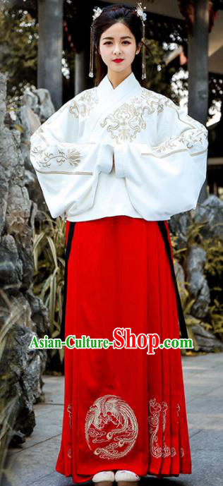 Chinese Ancient Traditional Ming Dynasty Palace Princess Replica Costume for Women