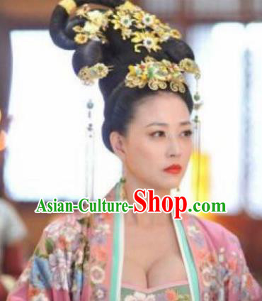 Chinese Handmade Hanfu Tang Dynasty Hairpins Traditional Ancient Imperial Consort Hair Accessories for Women